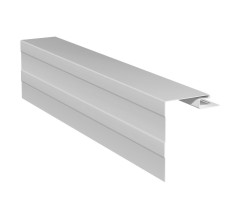 Fasádny profil malý DECO SIDING SV17 - 01 Biely / 3,05 m