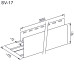 Fasádny profil malý DECO SIDING SV17 - 01 Biely / 3,05 m Fasádny profil malý DECO SIDING SV17 - 01 Biely / 3,05 m