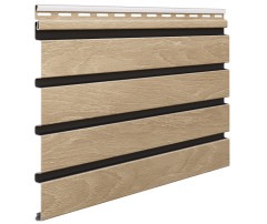 Fasádny obklad - WOOD SIDING SVP-B6 FRONTO V-BLACK - dub