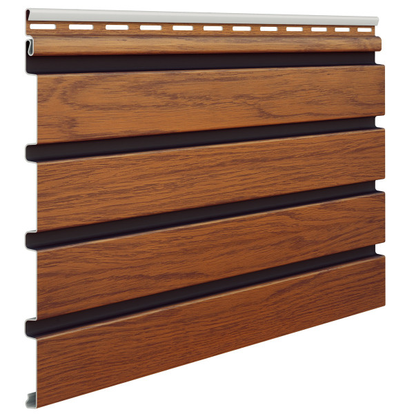 Fasádny obklad - lamela WOOD SIDING SVP-B6 FRONTO V-BLACK - 56 zlatý dub Fasádny obklad - lamela WOOD SIDING SVP-B6 FRONTO V-BLACK - 56 zlatý dub