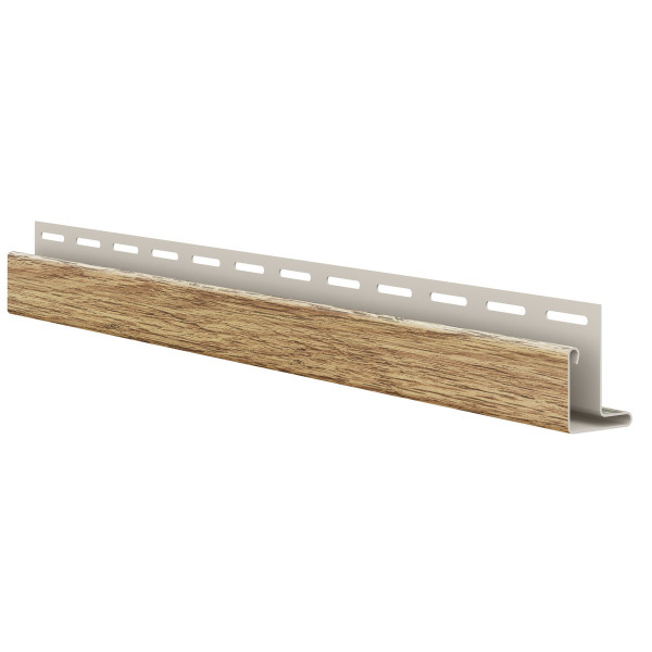 Rohový profil úzky WOOD SIDING SV-12N - medový dub / 3,05 m Rohový profil úzky WOOD SIDING SV-12N - medový dub / 3,05 m