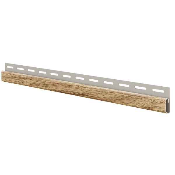 Lemovací profil WOOD SIDING SV-14 - dub medový / 3,05 m