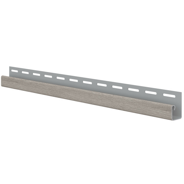Ukončovací J-profil WOOD SIDING SV-15 - polárny dub / 3,05 m Ukončovací J-profil WOOD SIDING SV-15 - polárny dub / 3,05 m