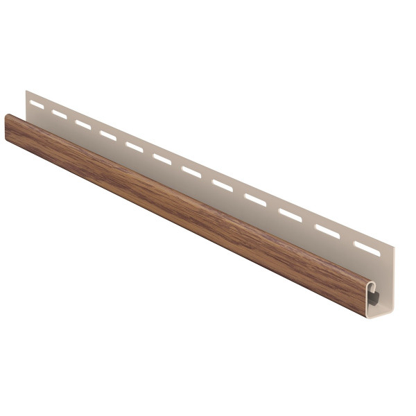 Ukončovací J-profil WOOD SIDING SV-15 - 56 zlatý dub / 3,05 m