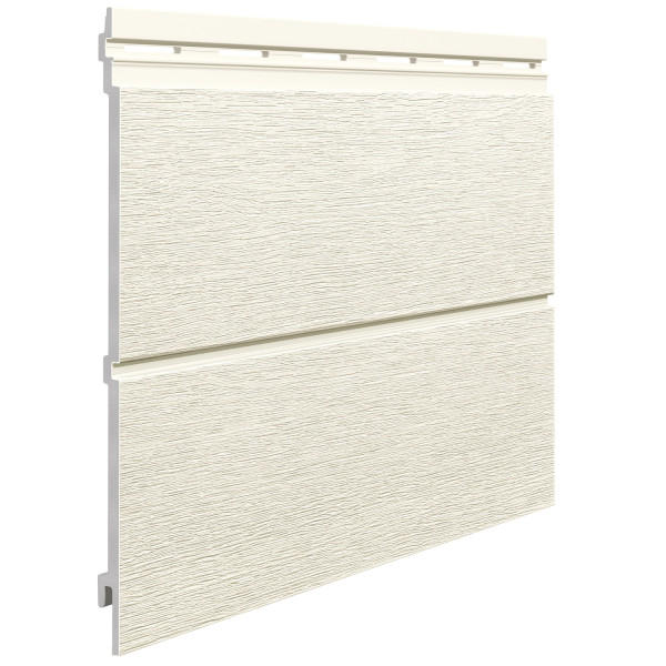 Fasádny obklad - dvojitá doska KERRAFRONT WOOD Modern FS-302 - 01 biela / 6 m Fasádny obklad - dvojitá doska KERRAFRONT WOOD Modern FS-302 - 01 biela / 6 m