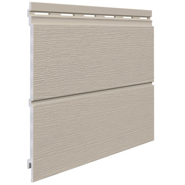 Fasádny obklad - dvojitá doska KERRAFRONT WOOD Modern FS-302 - 04 claystone / 6 m Fasádny obklad - dvojitá doska KERRAFRONT WOOD Modern FS-302 - 04 claystone / 6 m