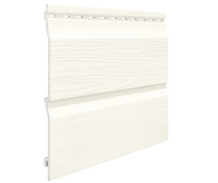 Dvojitá lomená doska KERRAFRONT CLASSIC FS-202 - 01 - BIELA  / 6 m
