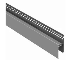 Ukončovací profil 2-dielny horný vetrací KERRAFRONT FS-262 - 01 biela /3 m Ukončovací profil 2-dielny horný vetrací KERRAFRONT FS-262 - 01 biela /3 m