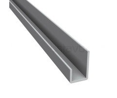 Lemovací U profil 1-dielny KERRAFRONT FS-251 - 01 biela / 3 m Lemovací U profil 1-dielny KERRAFRONT FS-251 - 01 biela / 3 m