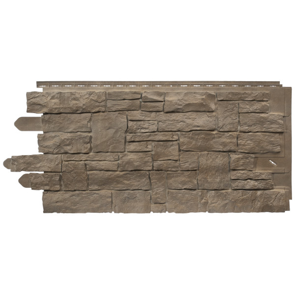 Fasádny obklad - panel NOVIK Stacked Stone - Moka /0,456 m2 Fasádny obklad - panel NOVIK Stacked Stone - Moka /0,456 m2