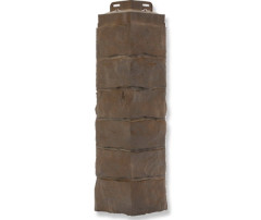 Vonkajší roh - 1-dielny - NOVIK Stacked Stone - Moka