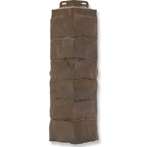 Vonkajší roh - 1-dielny - NOVIK Stacked Stone - Moka