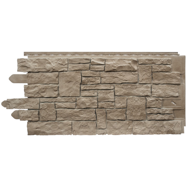 Fasádny obklad - panel NOVIK Stacked Stone - Sand /0,456 m2