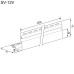 Skrytý rohový profil WOOD SIDING SV-12V - 58 dub winchester /3,05 m