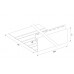 Fasádny profil veľký DECO SIDING SV19 - 01 Biely / 3,05 m