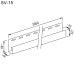 Ukončovací J-profil WOOD SIDING SV-15 - 56 zlatý dub / 3,05 m