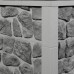 Vonkajší roh - 2-dielny - NOVIK Stone UNI RU202 - Gray Mortar ( sivý ) Vonkajší roh - 2-dielny - NOVIK Stone UNI RU202 - Gray Mortar ( sivý )