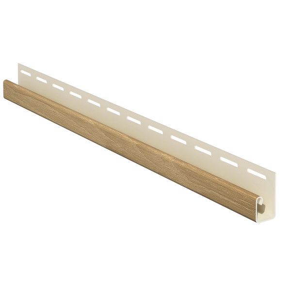 Ukončovací J-profil WOOD SIDING SV-15 - 60 dub / 3,05 m
