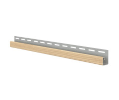 Ukončovací J-profil WOOD SIDING SV-15 - balancovaný dub / 3,05 m Ukončovací J-profil WOOD SIDING SV-15 - balancovaný dub / 3,05 m