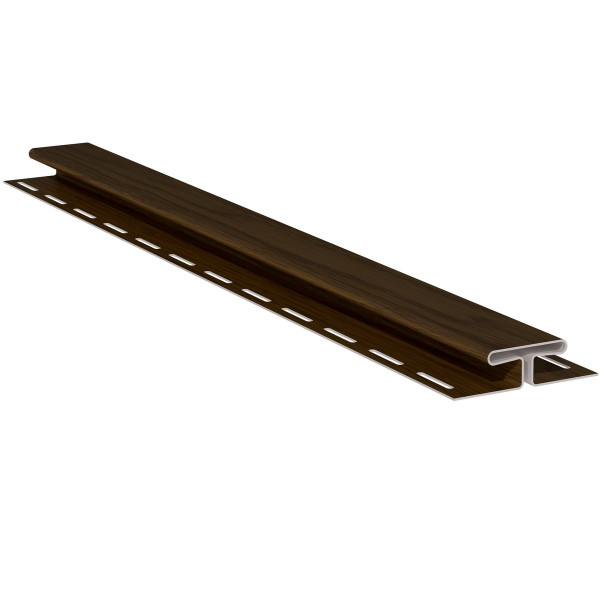 Spojovací H-profil DECO SIDING - SV-18 - orech / 3,05 m Spojovací H-profil DECO SIDING - SV-18 - orech / 3,05 m