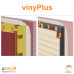 Fasádny obklad - vinyPlus Decor CZ VP387 - 1014 fólia antracitovo sivá (antrazit) / 6 m