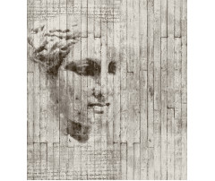 Obkladové panely do interiéru KERRADECO  FB300 - Wood Concrete Art / 0,295 x 2,7 m