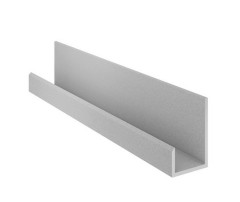 Zakladací J profil ALU KERRADECO A1 - Silver / 2,7 m