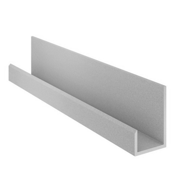 Zakladací J profil ALU KERRADECO A1 - Silver / 2,7 m Zakladací J profil ALU KERRADECO A1 - Silver / 2,7 m