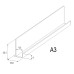 Rohový profil ALU KERRADECO A3 - Silver / 2,7 m Rohový profil ALU KERRADECO A3 - Silver / 2,7 m