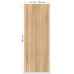 Obkladové panely do interiéru Vilo Motivo PD250 Modern - Natural Plank Obkladové panely do interiéru Vilo Motivo PD250 Modern - Natural Plank