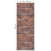 Obkladové panely do interiéru Vilo Motivo - PD250 Modern - Red Brick 3D Obkladové panely do interiéru Vilo Motivo - PD250 Modern - Red Brick 3D