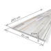 Obkladové panely do interiéru Vilo - Motivo PD250 Classic - Sandstone Beige Obkladové panely do interiéru Vilo - Motivo PD250 Classic - Sandstone Beige