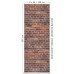 Obkladové panely do interiéru Vilo Motivo -   PD250 Modern - Red Brick 3D