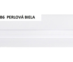 Univerzálna začisťovacia lišta Vilo B6 - 02 perlová biela  /3m x 50mm