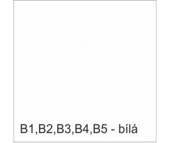 Univerzálna začisťovacia lišta Vilo B6 - 01 biela /3m x 50mm