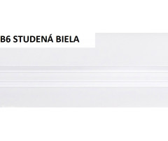 Univerzálna začisťovacia lišta Vilo B6 - 03 studená biela /3m x 50mm