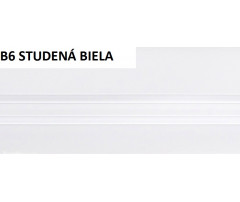 Univerzálna začisťovacia lišta Vilo B6 - 03 studená biela /3m x 50mm Univerzálna začisťovacia lišta Vilo B6 - 03 studená biela /3m x 50mm