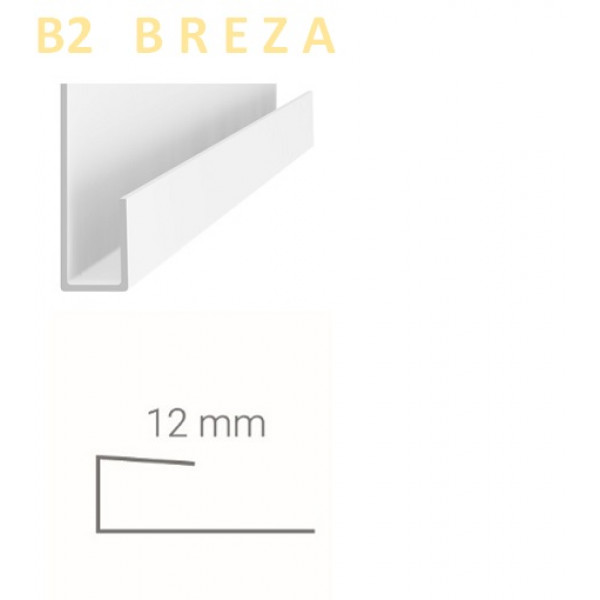 Lemovací profil Vilo B2 – breza / 2,7 m