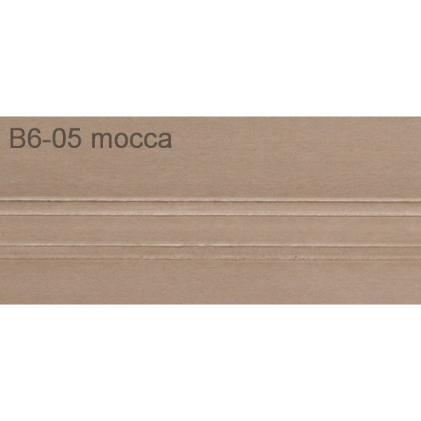 Univerzálna začisťovacia lišta Vilo B6 - 05 mocca /3m x 50mm Univerzálna začisťovacia lišta Vilo B6 - 05 mocca /3m x 50mm