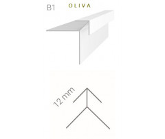 Vonkajší rohový profil Vilo B1 - oliva /2,7 m Vonkajší rohový profil Vilo B1 - oliva /2,7 m