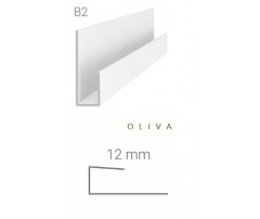 Lemovací profil Vilo B2 – oliva / 2,7 m