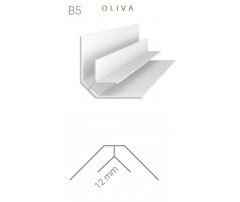 Vnútorný rohový profil – Vilo – B5 – oliva / 2,7 m Vnútorný rohový profil – Vilo – B5 – oliva / 2,7 m