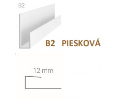Lemovací profil Vilo B2 – piesková  /2,7 m