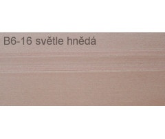 Univerzálna začisťovacia lišta Vilo B6 - 16 svetlo-hnedá/3m x 50mm Univerzálna začisťovacia lišta Vilo B6 - 16 svetlo-hnedá/3m x 50mm