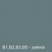 Lemovací profil Vilo B2 – oliva / 2,7 m