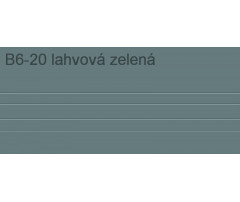 Univerzálna začisťovacia lišta Vilo B6 - 20 tmavozelená /3m x 50mm Univerzálna začisťovacia lišta Vilo B6 - 20 tmavozelená /3m x 50mm