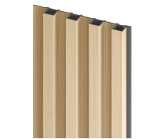Obkladové panely Vilo MPC MODULO - akustický lamelový panel M - Harmony Wood / 0,15 x 2,65 m