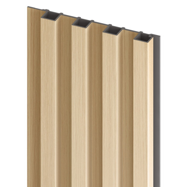 Obkladové panely Vilo MPC MODULO - akustický lamelový panel M - Harmony Wood / 0,15 x 2,65 m Obkladové panely Vilo MPC MODULO - akustický lamelový panel M - Harmony Wood / 0,15 x 2,65 m