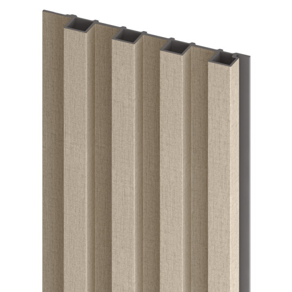 Obkladové panely Vilo MPC MODULO - akustický lamelový panel M - Linen Fabric / 0,15 x 2,65 m
