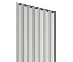 Obkladové panely Vilo MPC MODULO - akustický lamelový panel S - Soft White /0,14 x 2,65 m